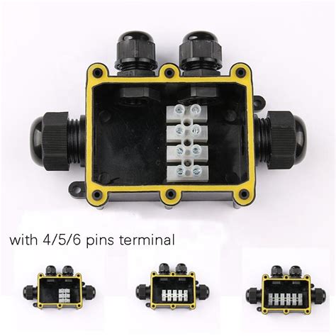 4 way outdoor waterproof ip68 cable wire connector junction box|asos ip68 junction box.